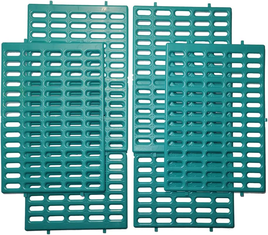 Saguaro Acres Rabbit Cage Resting Mat - Pack of 6 (Teal)