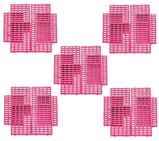 Saguaro Acres Rabbit Cage Resting Mat Mega Pack -30 Pack - Pink